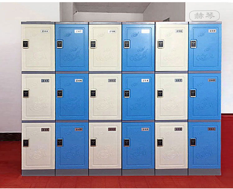 三層塑料更衣柜儲物柜可選顏色 三層塑料更衣柜儲物柜可選顏色