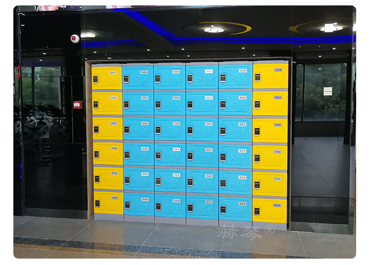 六層塑料更衣柜儲物柜案例實拍五 六層塑料更衣柜儲物柜案例實拍五